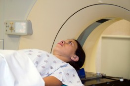 This Patient is receiving an MRI to check for Traumatic Brain Injuries.